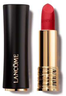 Lancôme L'Absolu Rouge Drama Matte Lipstick - Bold Powdery Matte Finish, Lasting Comfort & Hydration, 158 Red Is Drama