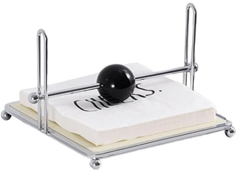 Bandeja para toallas de invitados, servilleteros cuadrados y dispensador de pañuelos para toallas de mano de papel, bandeja organizadora de almacenamiento de metal moderna para cómodas, encimeras de