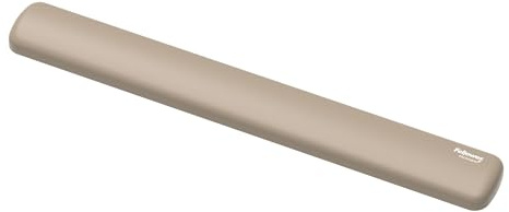 Fellowes Reposamuñecas Teclado Breyta Beige – Hex Cushion Technology, Silicona, para Teclado estándar, para Uso con Ordenador, Mac o portátil. Adecuado para casa, Oficina y Gaming.