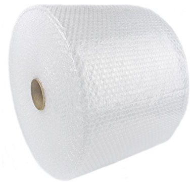 Peng peng175316 3/16 175 ft x 12 Small Bubble Cushioning Wrap, Perforated Every 12, Clear