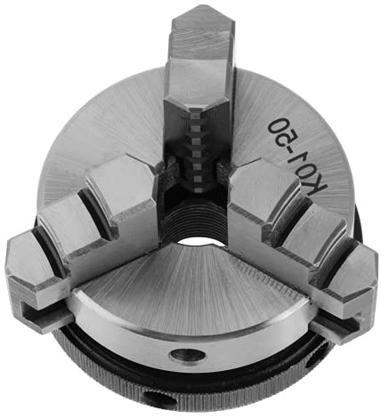 K01-50 Mandrino a scorrimento, ampia gamma di serraggio Mandrino per tornio in metallo 50 mm Mandrino a scorrimento ad alta durezza per piccoli volumi per la lavorazione di macchine