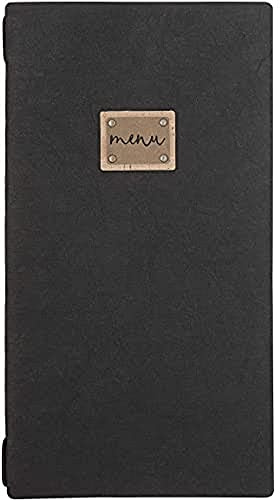 Lacor 28432 Tex Collection 28432-Porta menù fabbricato, 17 x 32 cm, fibra vergine naturale
