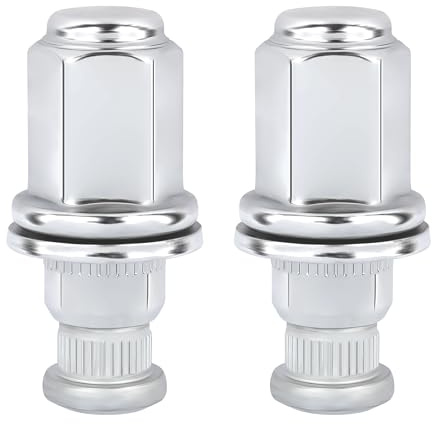 2Sets Wheel Studs and Lug Nuts Set OEM#4230135090,4230135100,M12x1.5 Tire Lug Nuts Compatible with Toyota Lexus Pontiac,Essential Car Accessories Lug Bolts for Secure Wheel Hubs(for Toyota)