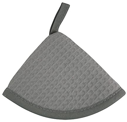 MAGIE DI CASA Presina in Nido d'Ape Zanzibar Made in Italy (Cappuccio, Grigio) (nella Foto Vedi Tutti i Colori Prodotti) Prezzo riferito alla presina Singola