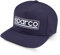 Sparco Unisex Mütze Stretch Marineblau Baseballkappe, One Size Einheitsgröße