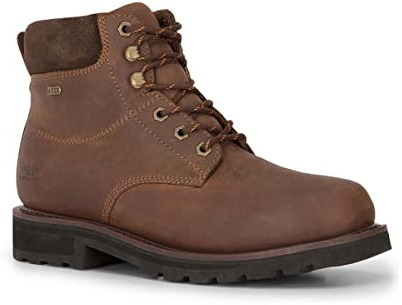 Hoggs of Fife Cronos Pro Work Boot - Crazy Horse Brown Leather upper, Fully waterproof/breathable membrane