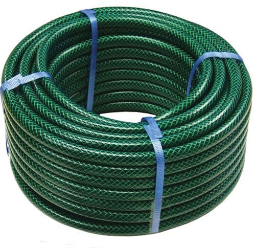 TAHA ® Garden Hose Pipe Reel Reinforced Outdoor HOSEPIPE Green (30M)