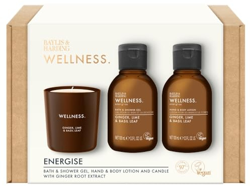 Baylis & Harding Wellness Luxury Candle Gift Set - Vegan Friendly (Pack of 1)