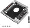 YAODHAOD Hard Drive Caddy Tray 2nd HDD SSD Kit Compatible 2.5 9.5mm SATA HDD SSD 2nd HDD Adapter for MacBook Pro 13/15/17 inch Internal Laptop CD/DVD-ROM Optical SuperDrive Adapter