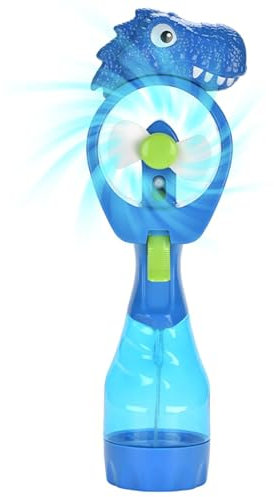 Vriusi Cooling Spray Fans Dinosaur, Handheld Fan With Mist, Portable Mist Fan, Dinosaur Handheld Cooling Fans, Water Misting Handheld Fan, Outdoor Cooling Spray Fans, Handheld Fan With Water Spray