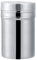 Zerodis Saupoudreuse à Epices en Acier Inoxydable 401Tamis à Farine Distributeur Poudre Shaker Chocolat pour Restaurant Cuisine Maison (L)