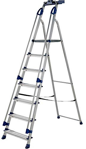 Werner 705 Series Aluminium Workstation Stepladder (7 Step)