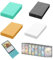 400 Pcs Farbe Transparent Soft Card Sleeves 66 x 91mm Rückseite Matt Gefrostet Card Sleeves für Sammelkarten wie Magic, MTG(4 Farben)