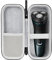 Linkidea Universal Hard Travel Herren-Etui für Elektro-Sicherheitsrasierer, Aufbewahrung für Elektrorasierzubehör, kompatibel mit Philips Norelco Rasierern 2400, 3600, MANSPOT
