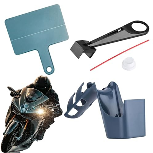 Kedjerengörare, motorcykelkedjerengörare, 4 st. smörjmedel applikator för olja, cykelrengöringssats, powersportdelar, ergonomisk smörjning avvikelse