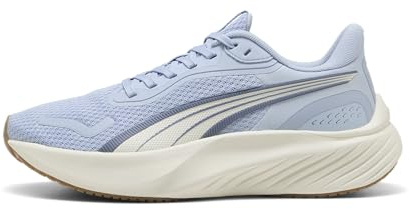 Puma Scarpe da Corsa Unisex Pounce Lite su Strada, Blu Montagna Neve, Bianco Caldo-Grigio Cielo, 40, Neve Blu Montagna Bianco Caldo Grigio Cielo, 44 EU