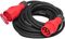 ALLEGRA Starkstrom Kabel Verlängerungskabel 10 m 400 V, 16 A Starkstrom Kraftstromkabel Ideal für Baustelle Garten, 5-polige Verlängerung für Außenbereich IP44