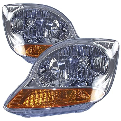 ATEC Germany 2x Hauptscheinwerfer vorne links + rechts Frontscheinwerfer, Kompatibel mit CHEVROLET MATIZ (M200, M250)