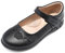 DREAM PAIRS School Shoes for Girls Black Mary Jane Uniform Dress Flats,Size 3 Big Kid,Black,SDFL2210K-2