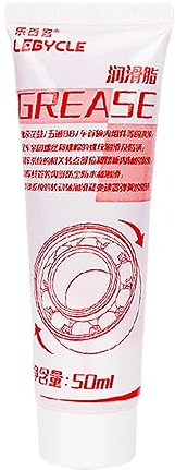 Amesor Grasso per Bici per Cuscinetti,Olio per Catene ad Alte Prestazioni da 50 ml - L'olio per Bici previene la ruggine su Catene, Cavi e deragliatori, lubrificante, Facile da Applicare, preserva