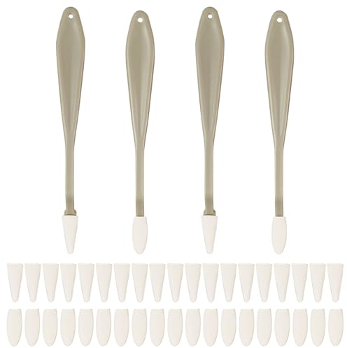 EUPSIIU 4 Pezzi Kit Disegno Professionale, Spatole per Tavolozza Set, Gomma Pane per Disegno, Sfumino per Disegno Kit da Disegno, Gomma per Schizzi, per Disegno
