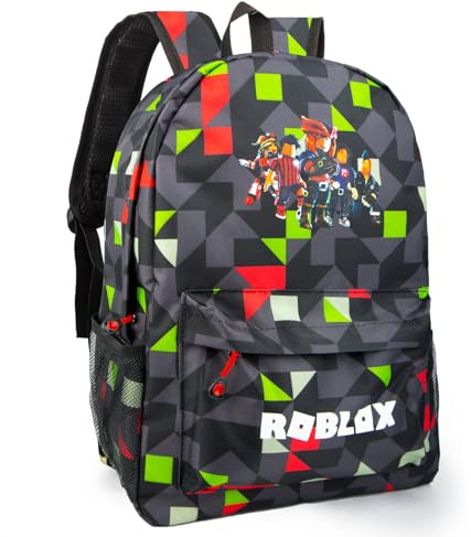 Wirhaut Boys Girls School Rucksack 3D Printed Backpack Kindergarten Girls Boys, Anime School Bag, Large Capacity Children's Backpack, Toddler Kids Backpack Gift for Travel Outdoor, 3-12 Years