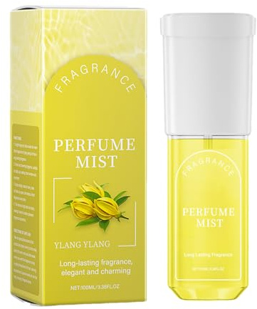 Profumo per capelli – Spray profumato a lunga durata da 100 ml | Profumi Ylang Ylang, leggera | Spray profumato per la cura dei capelli profumati, per lo styling quotidiano, occasioni speciali