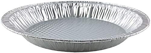 Handi-Foil 10 (Actual Top-Out 9-5/8 Inches - Top-In 8-3/4 Inches) Aluminum Foil Pie Pan - Disposable Baking Tin Plates (Pack of 200)