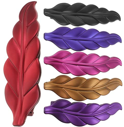 Didiseaon 6 Pezzi tornante ragazza bigodini Arriccia Intrecciatura pettini barrette hair clip Fermagli per in metallo ornamento per per ragazze Lega di alluminio