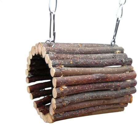 Mnii Pet - Ponte da gioco per criceti, giocattolo da masticare per piccoli roditori