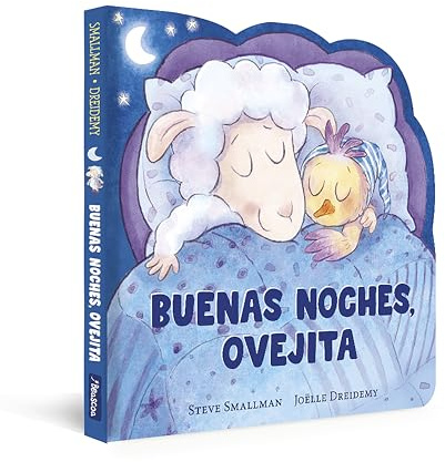 Buenas noches, Ovejita (La ovejita que vino a cenar. Libro de cartón) (Pequeñas manitas)