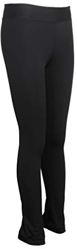 Milageto Eiskunstlauf Training Lange Hosen Damen Warme Strumpfhosen Hosen, M