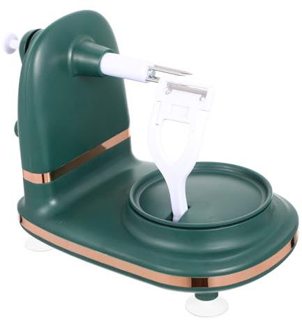 VICASKY Pelador de Frutas Manivela Herramienta de Cocina para Pelar Frutas para Uso Casa Pelador Manual