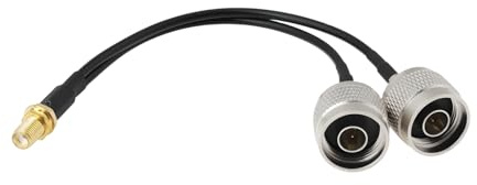 OTOTEC SMA F a N/M - Amplificador de antena uno a dos divisor de 50 Ω 15 cm para sistemas de RF incluyendo antenas