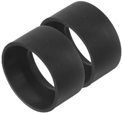 2pcs Microscope Eyepiece Eye Cups for 36-38mm Diameter Eyepieces | Soft Rubber Replacement Guards for Laboratory Stereoscopic Microscopes Precision Observation