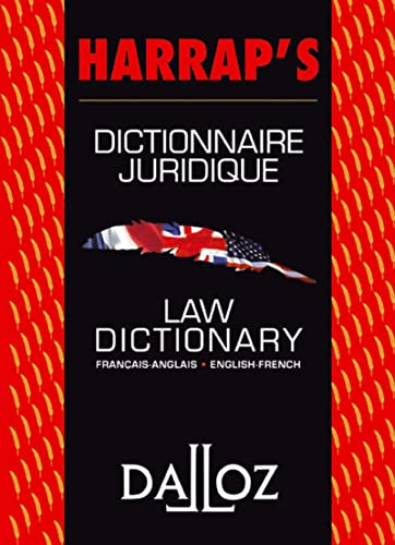 Dictionnaire juridique français-anglais / anglais-français : Law Dictionary French-English/English-French