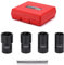 CASOMAN 5 Pieces 1/2 Dr. Twist Socket Set, Lug Nut Remover Tool, Metric Bolt and Lug Nut Extractor Socket Tools