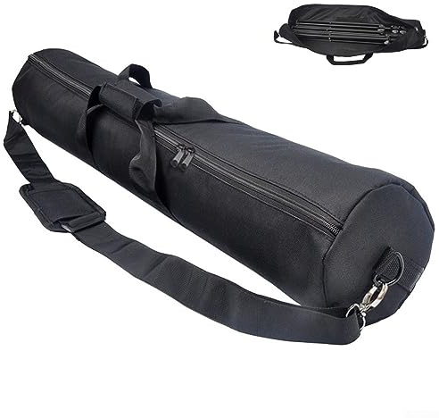 URPIZY Bolsa de transporte para trípode con correas de hombro y asas, bolsa de nailon resistente para soportes de luces, equipo fotográfico, trípodes, monopié, como lo muestra la imagen, 100 cm,