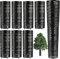 Tree Trunk Protector - 7 Pack Expandable Tree Bark Protector, Plant and Tree Guard Protector Easy to Use, Great Protection from Trimmers, Mowers, Animals, Black