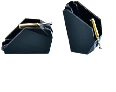 Puupaa Puntina di ricambio per giradischi Panasonic per Technics P30, EPS30CS, EPS24CS, EPS25CS, SLBD2, SLDD2, con durata di 500 ore, colore: nero