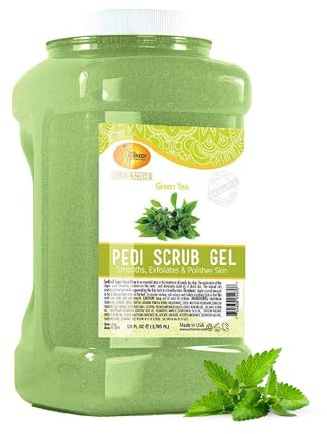 SPA REDI Exfoliating Body & Foot Scrub | Dual-Action Exfoliating & Hydrating Treatment | Exfoliate, Hydrate, & Heal – One Step for Lasting Skin Health without Irritation 128 Oz