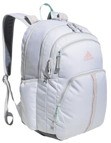 adidas Prime Backpack for Work, Travel Bag for Women and Men with Padded Compartment for Laptop