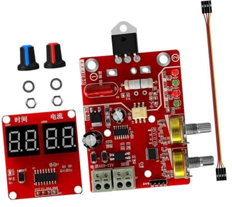 UKCOCO platine für Punkts chweiß maschinen Punktschweißgerät-Leiterplatte schweißgeräte selber machen DIY-Punktschweißgerät-Controller Einstellbare Punktschweißsteuerung Digital