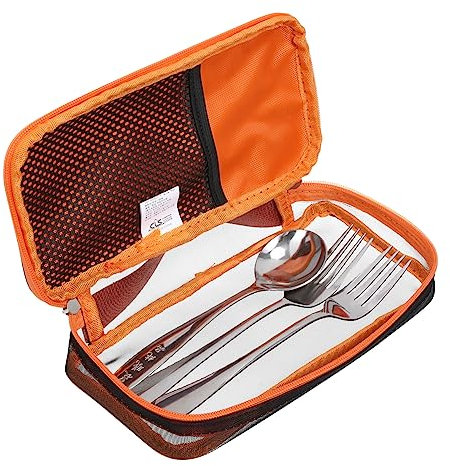 SUPVOX Borsa Porta Utensili Da Cucina Portatile Organizer Per Barbecue e Campeggio Sacchetto Per Accessori Da Tavola e Toiletries Per Outdoor e Picnic