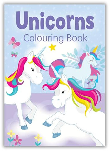 Alligator Books Unicorns Colouring Book