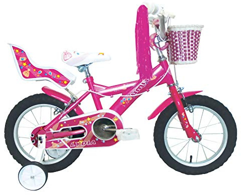 Umit J1451 Bicicleta Infantil, Niñas, Rosa, 14