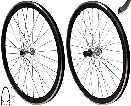 Redondo 28 Zoll Laufrad Set Rennrad V-Profil Felge 8-11-fach Schwarz Silber