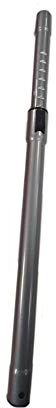 Hoover 49025442 Teleskop-Staubsaugerrohr, Original-Ersatzteil, ausziehbar, kompatibel mit Hoover Enigma Bodenstaubsauger, Silber