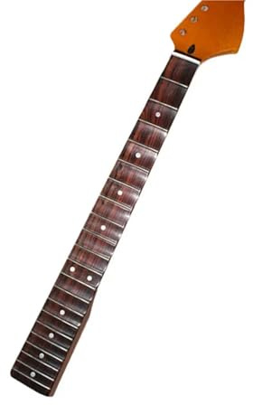 Elektrisk gitarr hals 21 22 Frets gitarrhals rosenträ kammussla greppbräda stor huvudstock lönn glansig färg (21 frets)