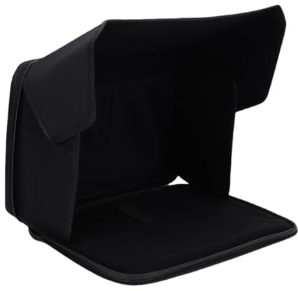 TARSHYRY Vikbar Bärbar Solskydd för Utomhusbruk, Bärbar Skyddshuva med -skydd, Lätt Datorsolskydd, 14,6 X 10,6 Tum, Polyestermaterial